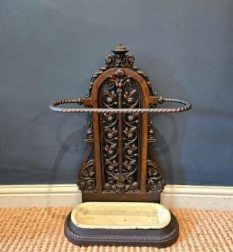 Victorian Cast Iron Stick Stand