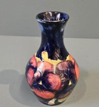 Moorcroft Pansy Bottle Vase