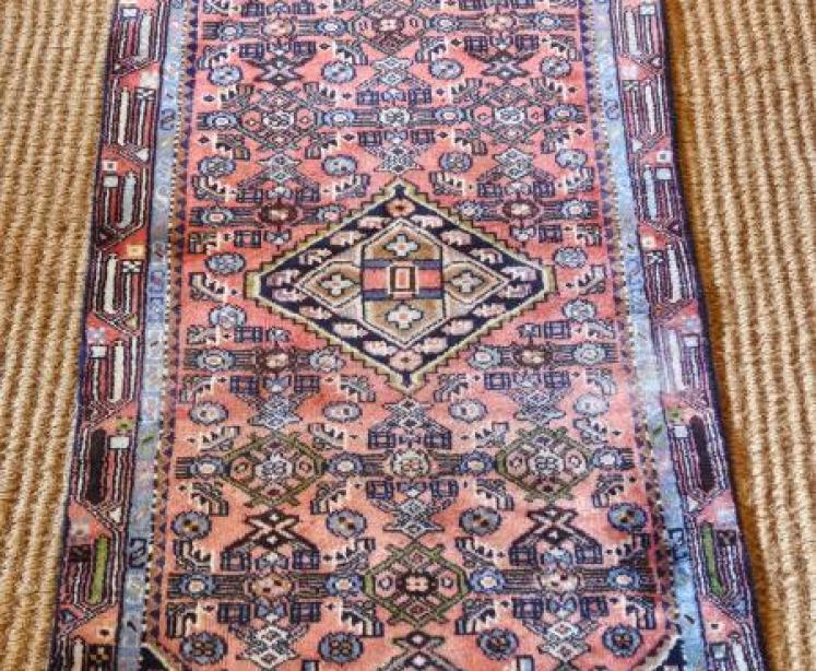 Antique Persian Wool Rug - Image 1