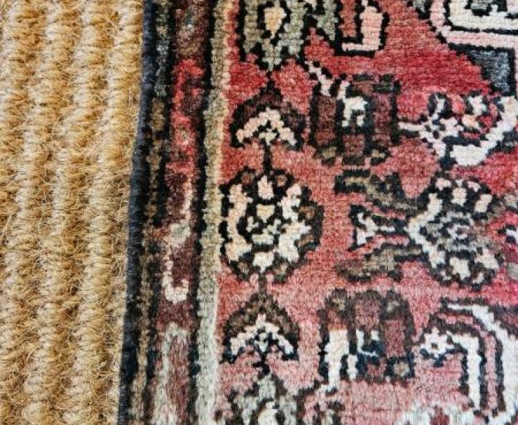 Antique 8' Wool Runner  - Image 4