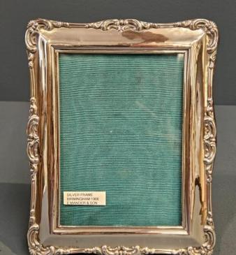 Edwardian Silver Photo Frame 