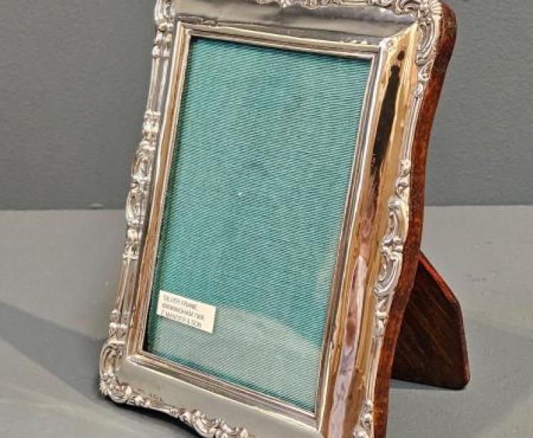 Edwardian Silver Photo Frame  - Image 7