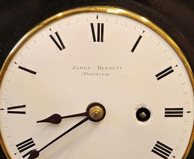 Small Regency Norwich Bracket Clock - Image 2