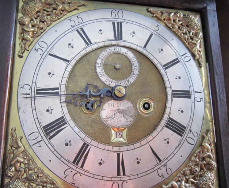 Superb Early Georgian Northallerton Longcase Clock - Image 4