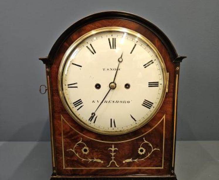 Regency Double Fusee Bracket Clock by Snow of Knaresborough - Image 1