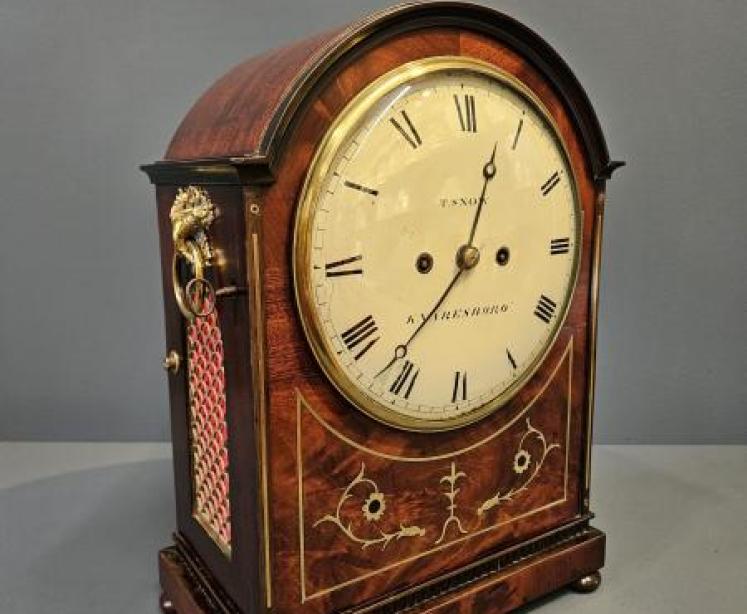 Regency Double Fusee Bracket Clock by Snow of Knaresborough - Image 6
