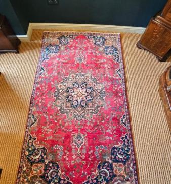 Superb Late Victorian Persian Pure Wool Rug