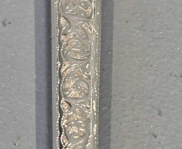 Rare Victorian Silver Toasting Fork - Image 3