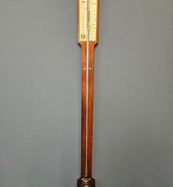 Victorian Rosewood Stick Barometer by Adie, Edinburgh 