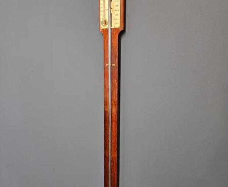 Victorian Rosewood Stick Barometer by Adie, Edinburgh  - Image 3