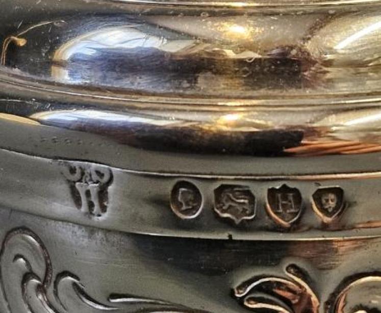 Victorian Silver Flour Sifter - Image 4