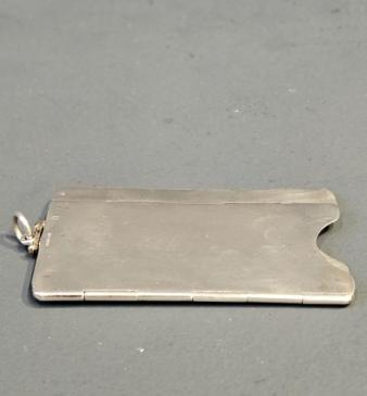 Rare Silver Collapsible Calling Card Case