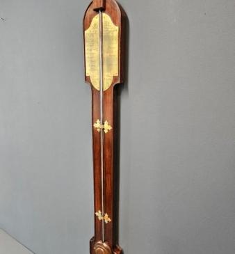 Primitive James Pratt Askrigg Wensleydale Stick Barometer 