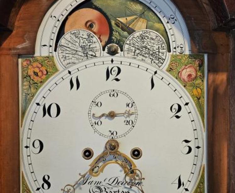 Samuel Deacon of Barton Georgian 8 Day Longcase Clock - Image 2
