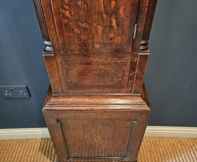 Samuel Deacon of Barton Georgian 8 Day Longcase Clock - Image 5