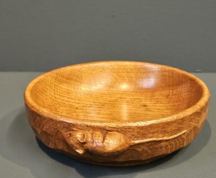 Thompsons of Kilburn Mouseman Bowl - Image 1