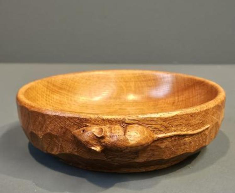 Thompsons of Kilburn Mouseman Bowl - Image 5