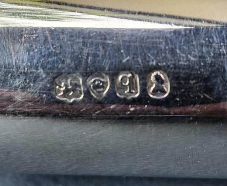 Rare George III Silver Tooth Brush Canister - Image 4