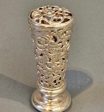 Large Victorian Silver Wax Seal
