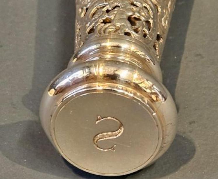 Large Victorian Silver Wax Seal - Image 6