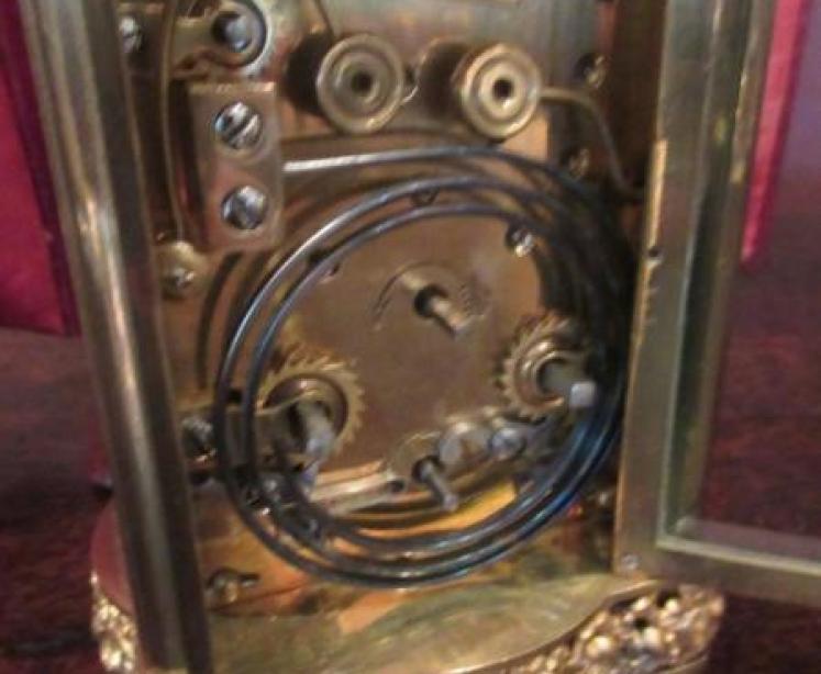 19th Century Striking & Repeating Cased Carriage Clock - Image 3