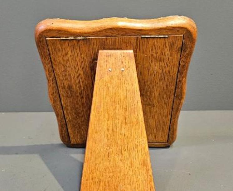 Large Victorian Embossed Silver Photo Frame  - Image 6