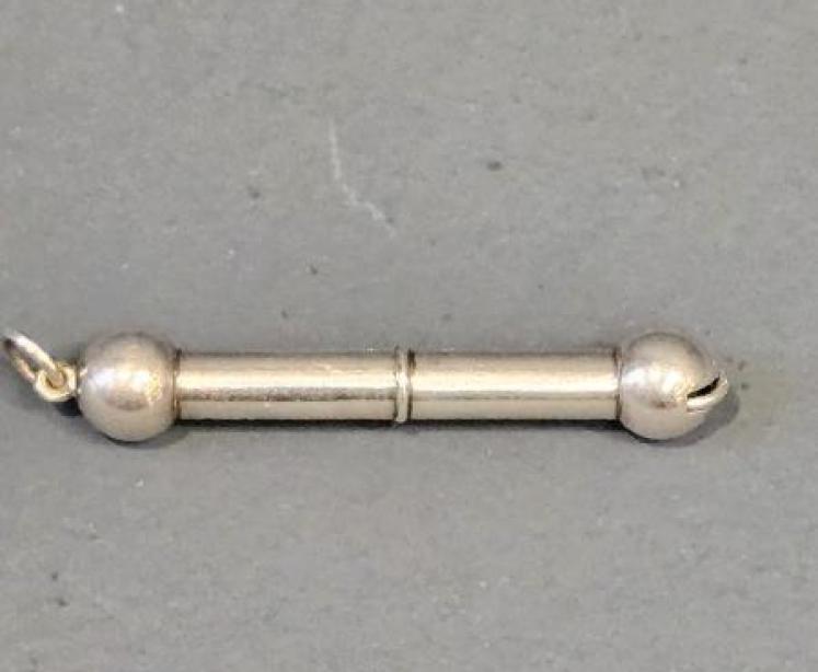 Edwardian Silver Telescopic Button Hook - Image 1