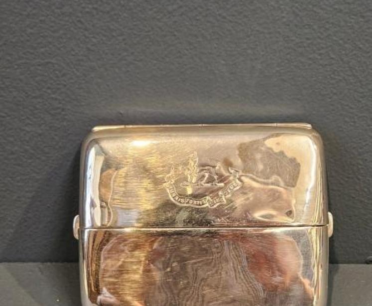 Victorian Silver Split Opening Cheroot Case - Image 3