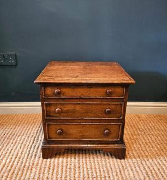 George II Oak Box Coffer 