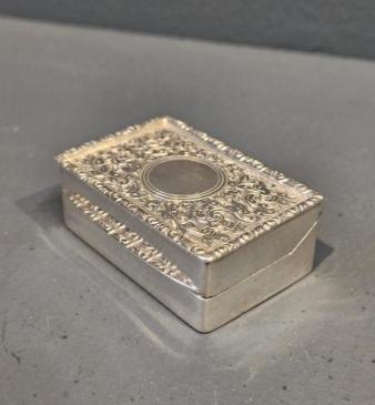 Fine Quality Edwardian Silver Table Snuff