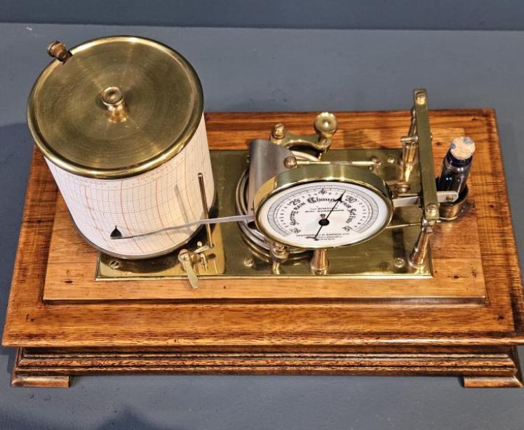 Pastorelli & Rapkin Barograph with Barometer Dial - Image 3