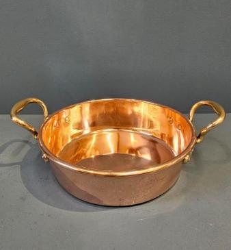 Immaculate Victorian Copper Cream Pan
