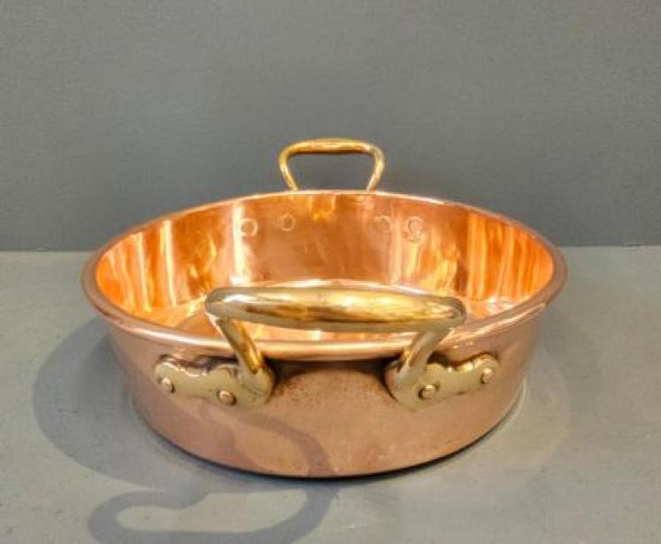 Immaculate Victorian Copper Cream Pan - Image 4