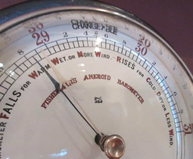 Rare Victorian Negretti & Zambra Fisherman's RNLI Barometer - Image 5