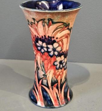 Rare Moorcroft Flambe Cornflower Vase
