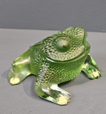 Large Lalique Toad