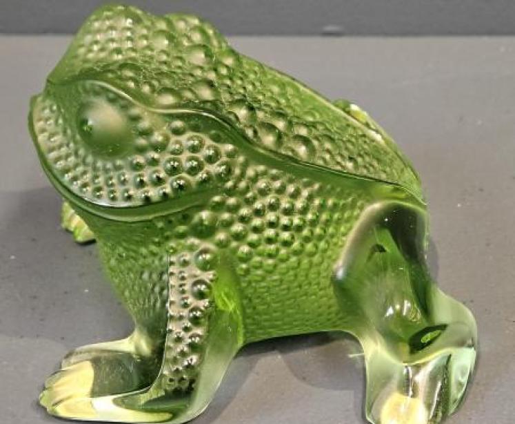 Large Lalique Toad - Image 3
