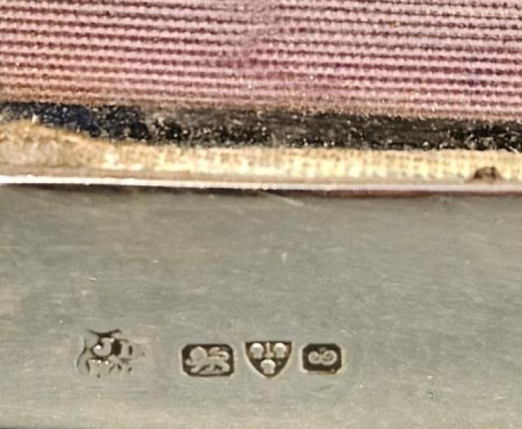 Edwardian Chester Silver Photo Frame - Image 4