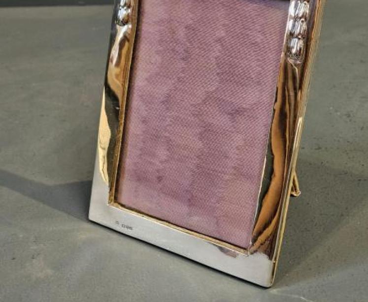 Edwardian Chester Silver Photo Frame - Image 5