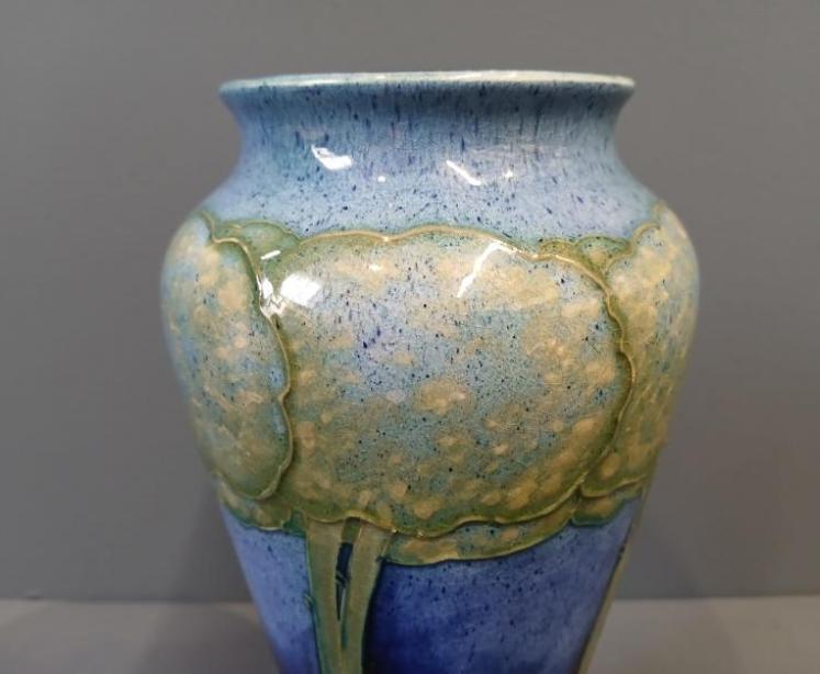 Superb Moorcroft Moonlit Blue Vase - Image 7