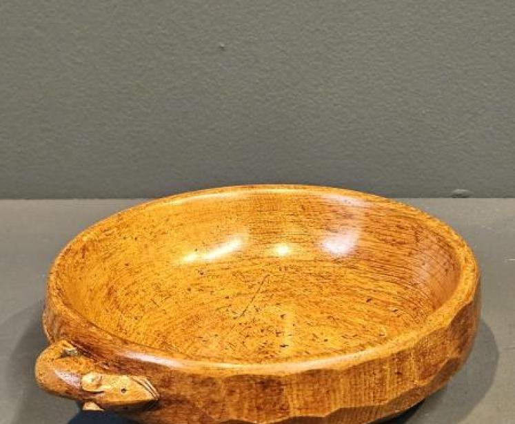 Thompsons of Kilburn Mouseman Nut Bowl - Image 2