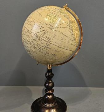 1930's Geographia 8" Terrestrial Globe 
