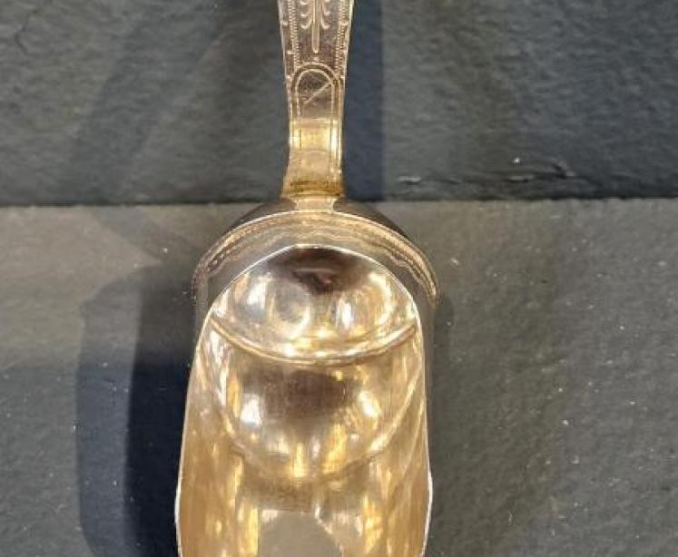 Georgian Silver Tea Scoop - Image 7