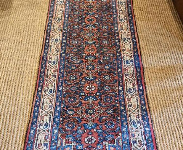 10 foot Persian Pure Wool Runner - Image 3