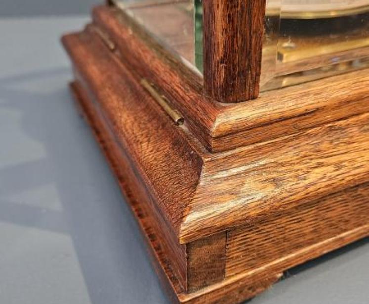 Victorian Negretti & Zambra Oak Cased Barograph - Image 6