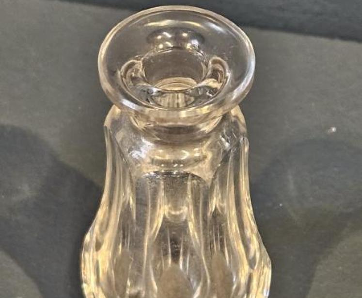 Crystal and Silver Snuff Bottle - Image 5
