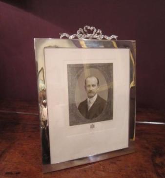 Fine George V Period Large Silver Photo Frame