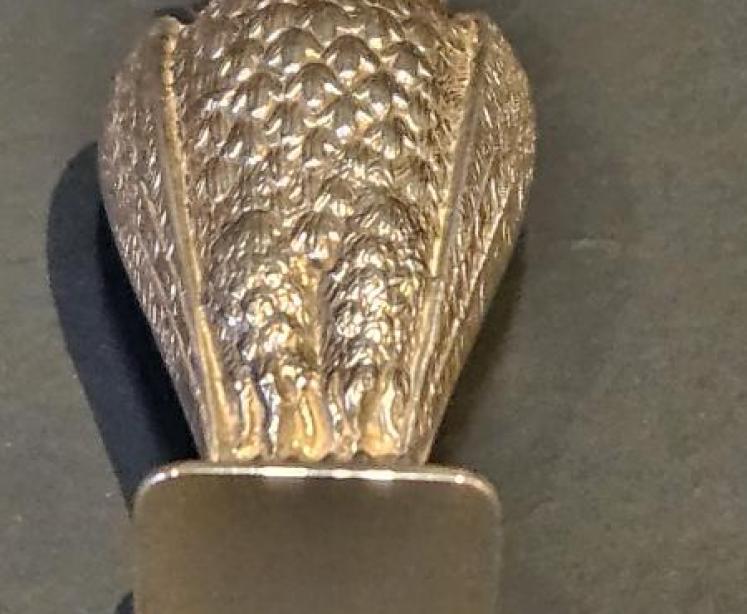 Rare Silver Owl Wax Seal - Image 6