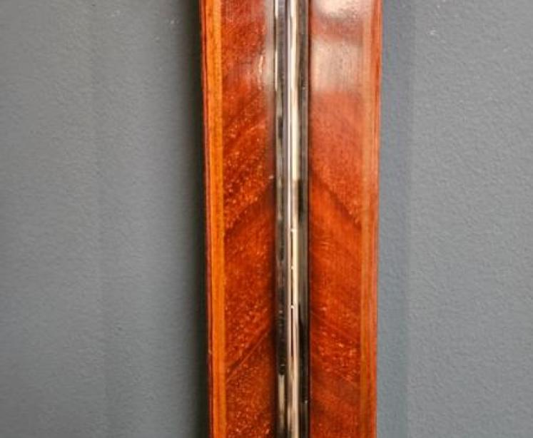 Georgian Mahogany Shaftsbury Stick Barometer - Image 3