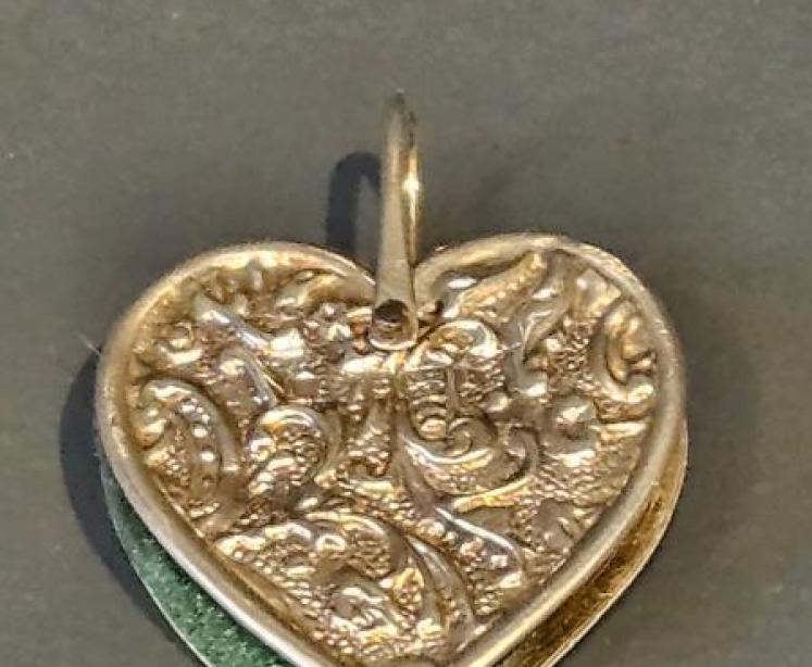 Victorian Heart Shaped Pin Cushion - Image 1